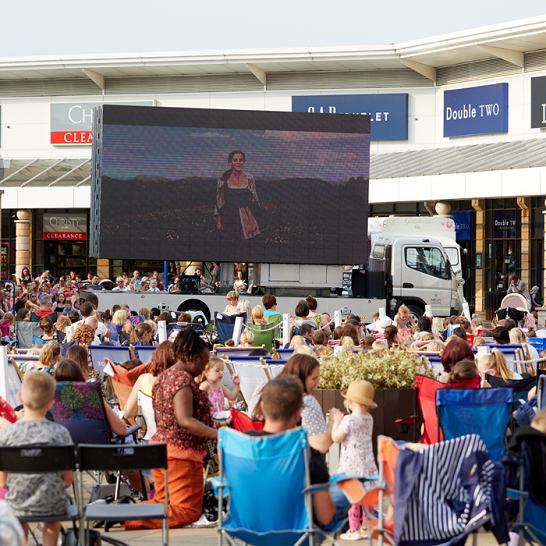 Summer Cinema nights are returning to Lakeside Village this August