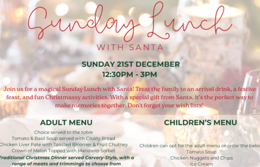 Sunday Lunch with Santa at Holiday Inn