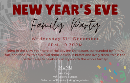 New Years Eve Family Party at Holiday Inn