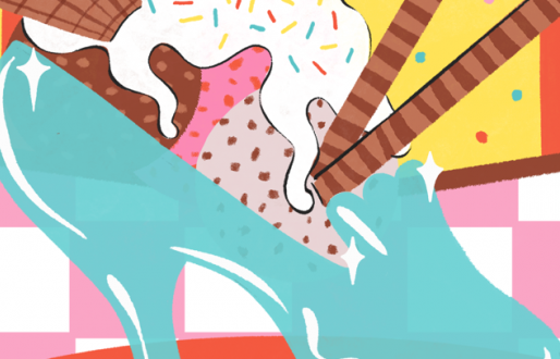 Cinderella Ice Cream Seller at Cast