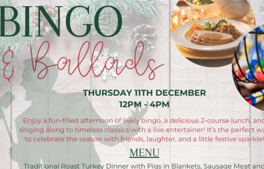 Bingo & Ballad’s at Holiday Inn