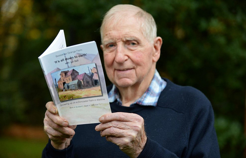 Doncaster pensioner writes book on growing up on a Doncaster farm in wartime