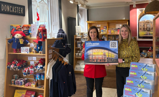 Sally Jameson MP Visits Doncaster Tourism Information Centre to Celebrate English Tourism Week