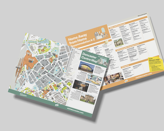 Doncaster City Centre Map