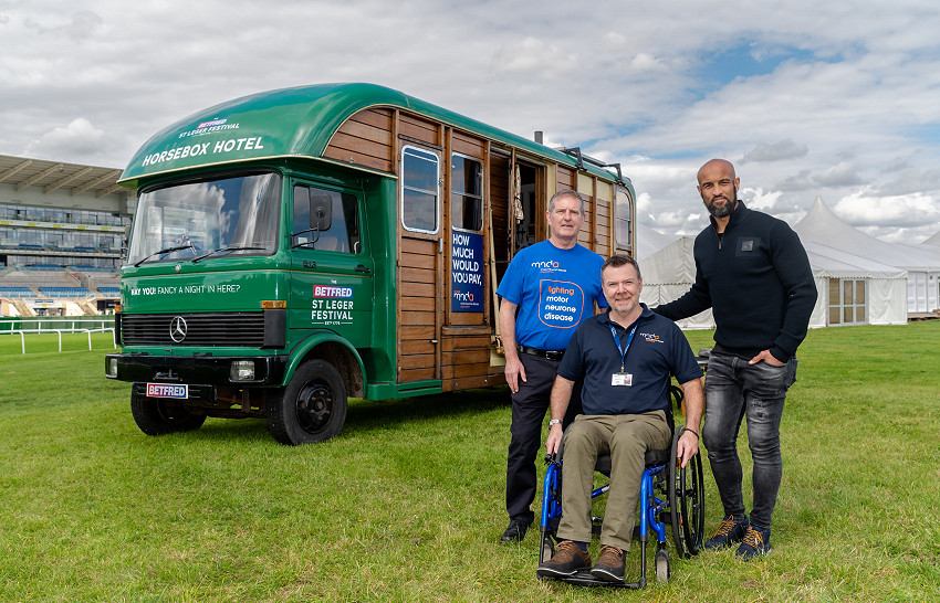WIN THE ULTIMATE RACES ACCOMODATION –   BETFRED ST LEGER FESTIVAL REVEALS THE “HORSEBOX HOTEL” IN ASSOCIATION WITH MND ASSOCIATION