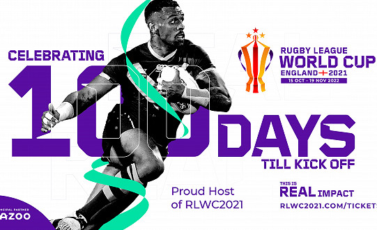 100 DAYS TO GO UNTIL RECORD-BREAKING RUGBY LEAGUE WORLD CUP BEGINS