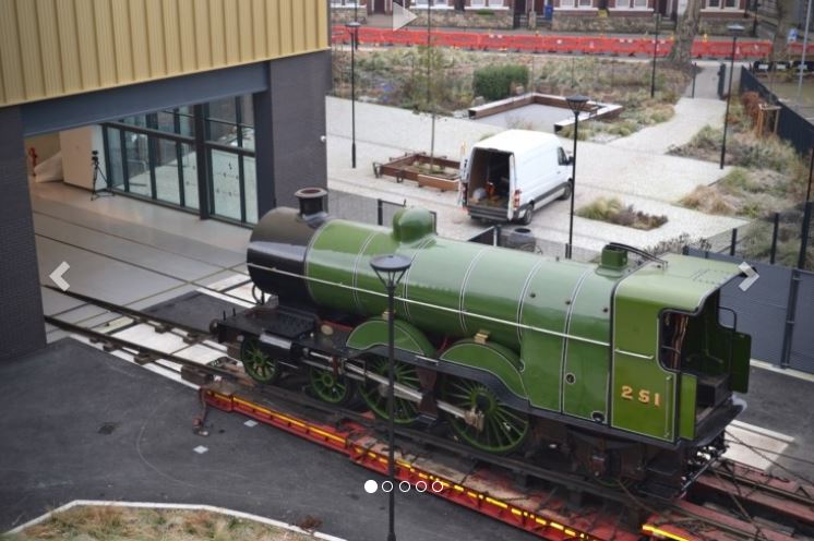 Doncaster Built Locomotive Returns Home