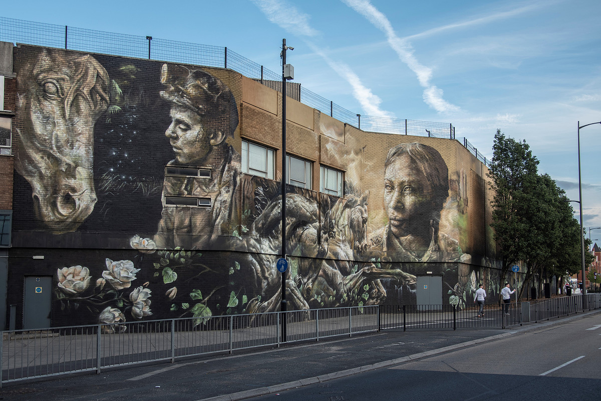 Urban art paves way to bridging social gaps in iconic northern town by bringing one of UK’s