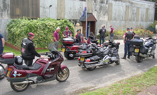 The Falklands Ride of Respect 2021 pays tribute to those lost at the Falklands War Memorial.