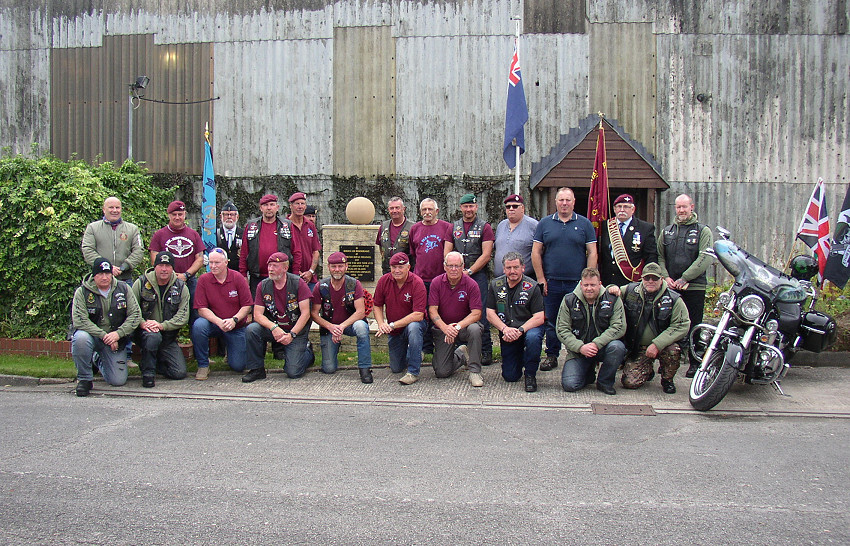 The Falklands Ride of Respect 2021 at Doncaster's Museum