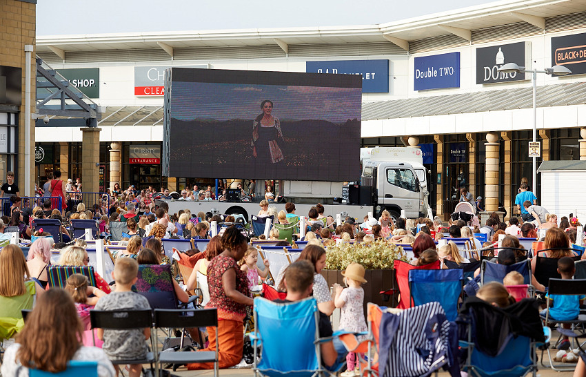 Summer cinema is back at Lakeside!