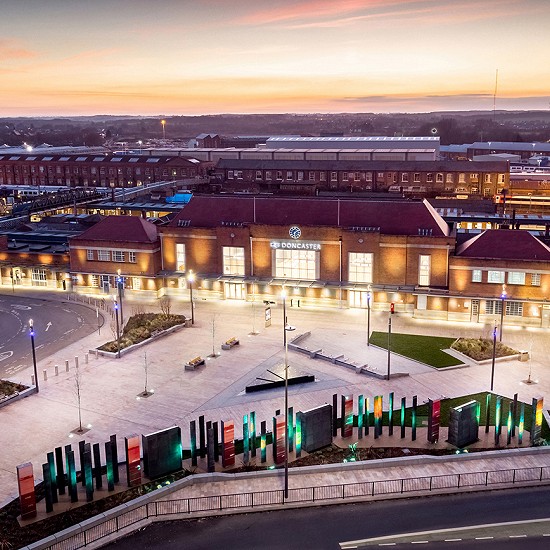 Doncaster train station