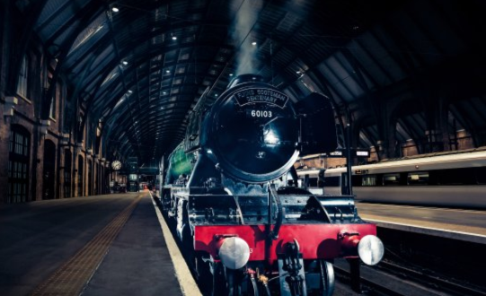 A wonderful weekend to see Flying Scotsman in Doncaster
