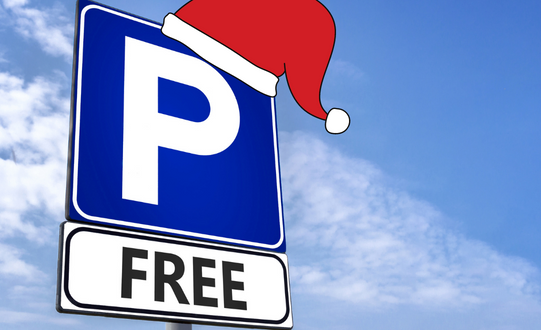 Parking over the festive period