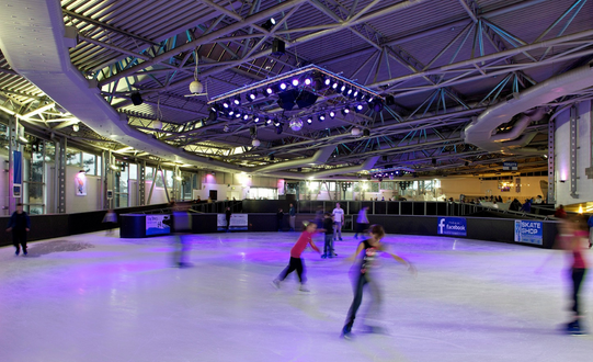 Ice skaters in Doncaster can enjoy a romantic twirl on the ice