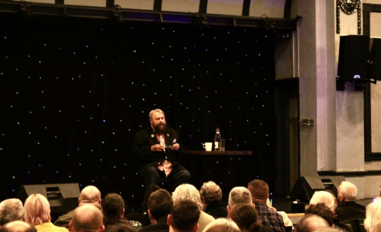 Brian Blessed Captivates Mexborough Audience at the Empress Building