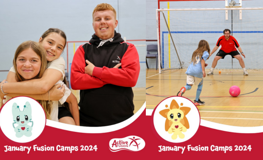 Fusion Camp Returns for December Half Term