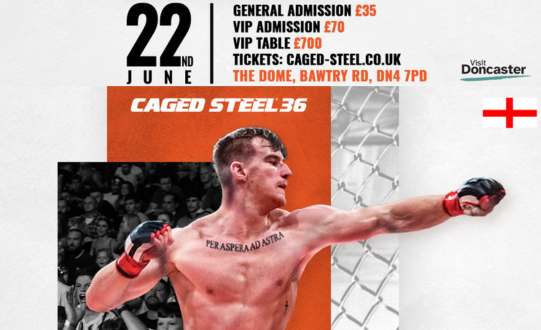 Caged Steel 36 is coming to Doncaster!