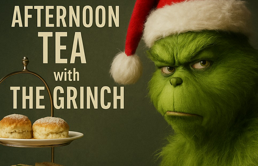 Afternoon Tea with The Grinch at The Mayfair