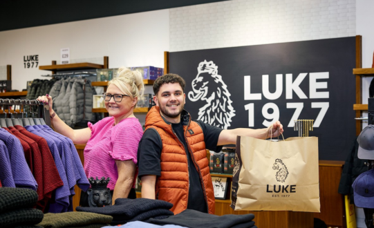 LUKE 1977 menswear launches at Lakeside Village