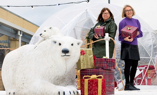 Polar Bear magic comes to Lakeside Village this Christmas